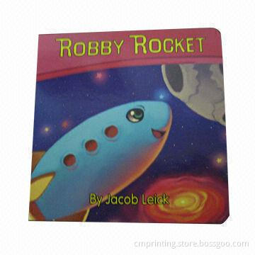 2*350gsm C1S Children's Board Book Printing, Full-color, Glossy Lamination